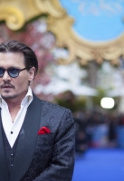 LONDON UK : Johnny Depp, the star  of Disney's 