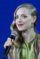 Amanda Seyfried attends the promotional event for Shiseido's Cle de Peau Beaute on June 16, 2016 in Shanghai, China.