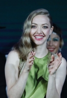 Amanda Seyfried attends the promotional event for Shiseido's Cle de Peau Beaute on June 16, 2016 in Shanghai, China.