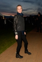 arrives at the Battersea Power Station Annual Party on April 30, 2014 in London, England.