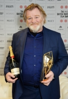 poses at The Moet British Independent Film Awards 2014 at Old Billingsgate Market on December 7, 2014 in London, England.