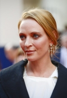 Uma Thurman arrives at the Charlie and The Chocolate Factory Opening night, at the Theatre Royal, Drury Lane - London