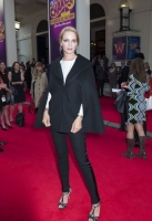 Uma Thurman arrives at the Charlie and The Chocolate Factory Opening night, at the Theatre Royal, Drury Lane - London