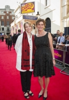 Ophelia and Lucy Dahl arrive at the Charlie and The Chocolate Factory Opening night, at the Theatre Royal, Drury Lane - London