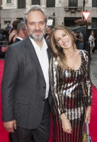 Sam Mendes and Sarah Jessica Parker arrive at the Charlie and The Chocolate Factory Opening night, at the Theatre Royal, Drury Lane - London