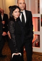 Liza Marshall and Mark Strong during the 2012 Jameson Empire Awards 