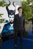LONDON, ENGLAND - MAY 8: Actor Sam Riley attends Disney's Maleficent