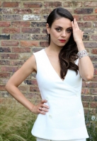 <<Actress and Gemfields brand ambassador, Mila Kunis, attends the launch of Gemfields Mozambican Rubies>> at The Orangery on June 23, 2015 in London, England.