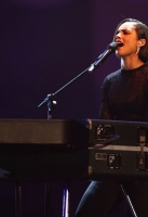 onstage at the MTV EMA's 2012 at Festhalle Frankfurt on November 11, 2012 in Frankfurt am Main, Germany.