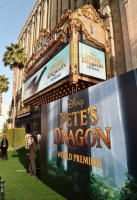 arrives at the world premiere of Disney's 