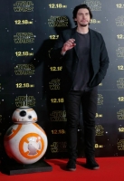 during the 'Star Wars: The Force Awakens' fan event at the Roppongi Hills on December 10, 2015 in Tokyo, Japan.