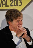robert redford at the opening press conference for Sundance London on April 24, 2013 in London, England.