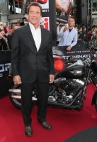 attends the European Premiere of 'Terminator Genisys' at the CineStar Sony Center on June 21, 2015 in Berlin, Germany.