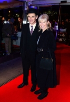 Mark Rylance and Claire van Kampen attend 'The Gunman' World Premiere at The BFI South Bank, London on 16th February 2015