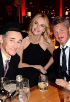 Mark Rylance, Charlize Theron and Sean Penn attend 'The Gunman' World Premiere at The BFI South Bank, London on 16th February 2015