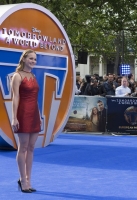 Actress Britt Robertson attends the European premiere of Disney's âTomorrowland: A World Beyondâ in Leicester Square on May 17, 2015 in London, UK