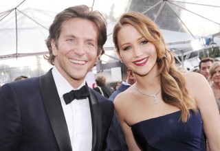 The 19th Annual Screen Actors Guild Awards jennifer lawrence and bradley cooper