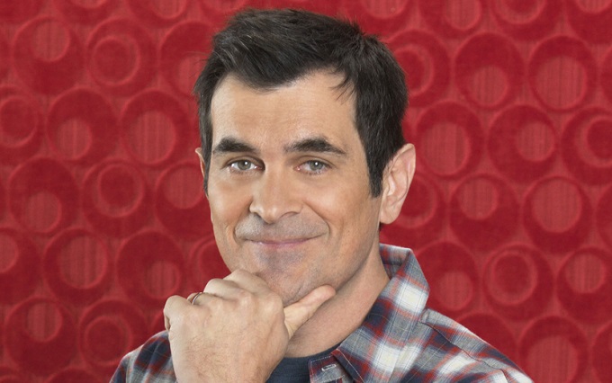 Cast member Ty Burrell, the voice of Mr. Peabody in the animated motion picture Mr. Peabody & Sherman attends the premiere of the film at the Regency Village Theatre in the Westwood section of Los Angeles March 5, 2014. Storyline: Mr. Peabody, the