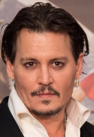 LONDON UK : Johnny Depp and Mia Wasikowska, the stars  of Disney's 