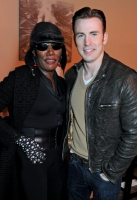 LONDON, ENGLAND - APRIL 30:  Grace Jones (L) and Chris Evans attend the Battersea Power Station Annual Party on April 30, 2014 in London, England.  (Photo by David M. Benett/Getty Images for Battersea Power Station)
