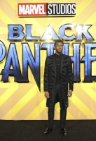 LONDON, UK â FEBRUARY 08: Chadwick Boseman attends the European Premiere of Marvel Studios' BLACK PANTHER at the Eventim Apollo in London on 8thFebruary 2018