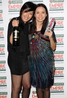 Indira Suleimenova (R) during the 2012 Jameson Empire Awards