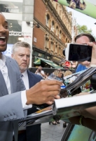 Will Smith attends the European Premiere of 'Suicide Squad' at London's Leicester Square. 3 August 2016