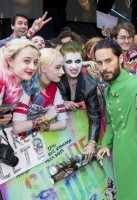 Jared Leto attends the European Premiere of 'Suicide Squad' at London's Leicester Square. 3 August 2016