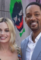 Will Smith and Margot Robbie attend the European Premiere of 'Suicide Squad' at London's Leicester Square. 3 August 2016