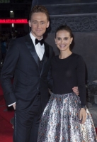 Actors Tom Hiddleston and Natalie Portman at the Global Premiere for thor the dark world