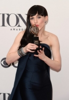 poses in the press room during the 68th Annual Tony Awards on June 8, 2014 in New York City.
