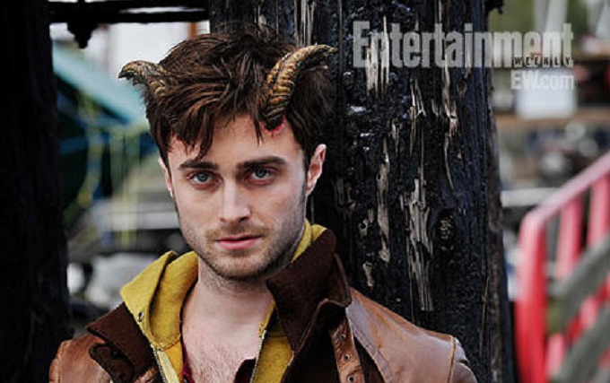 First Look Daniel Radcliffe In Horns